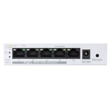 ASUS NETWORKING Switch PoE Managed 5-Ports with 4 PoE+ 60W EBP15