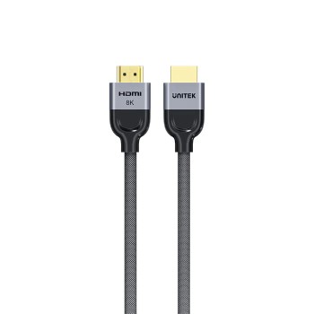 Unitek HDMI 2.1 Cable 8K60Hz Braided 2.0m C11093RGY-2M