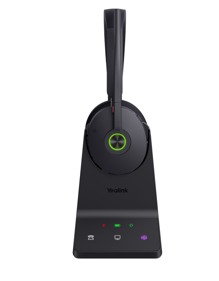 Yealink Headset Wireless Dual-Mode DECT/Bluetooth 4-Mic NC with ANC & Basestation WH68 Teams Yealink Headset Wireless Dual-Mode DECT/Bluetooth 4-Mic NC with ANC & Basestation WH68 Teams