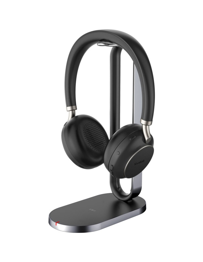 Yealink Headset Wireless Bluetooth ANC Over-Ear with B/T Dongle & Charging Stand BH76 Plus Teams Yealink Headset Wireless Bluetooth ANC Over-Ear with B/T Dongle & Charging Stand BH76 Plus Teams