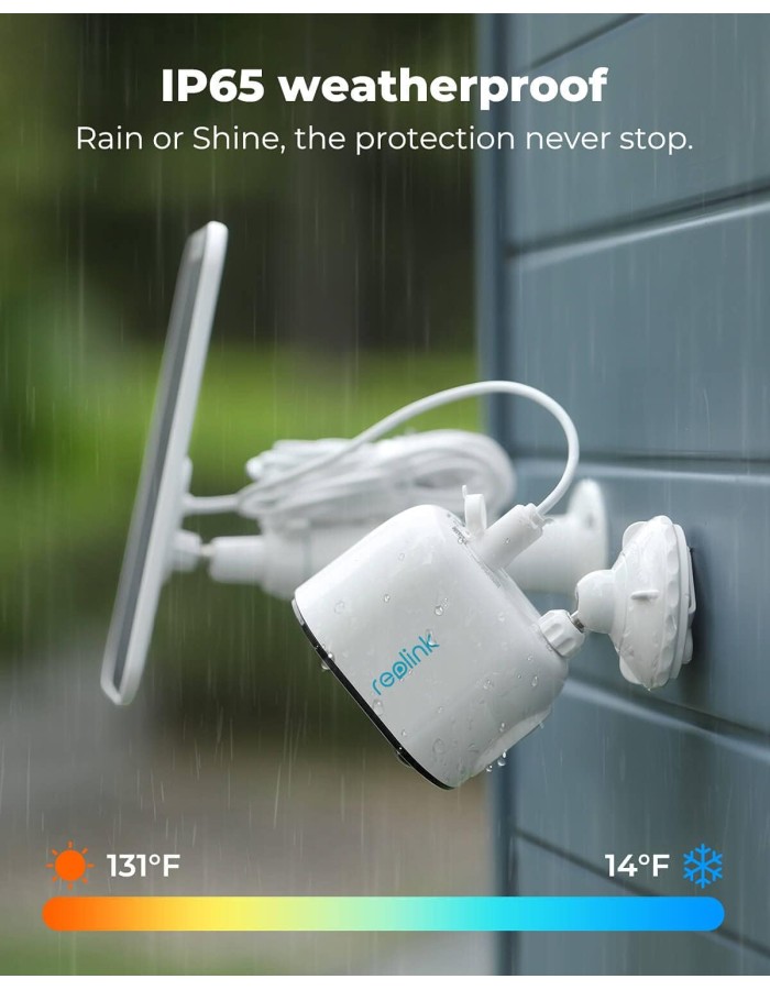 Reolink Argus 3 Pro White (B330) 5MP Outdoor Battery Camera with Solar Panel (Hard Bundle) Reolink Argus 3 Pro White (B330) 5MP Outdoor Battery Camera with Solar Panel (Hard Bundle)