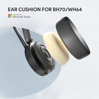 Yealink Headset Leather Ear Cushion for BH70/WH64 (1 Pair)