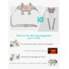 SKG H7-Ultra Neck & Shoulder Massager with White Massage Heads