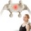 SKG H7-Ultra Neck & Shoulder Massager with White Massage Heads