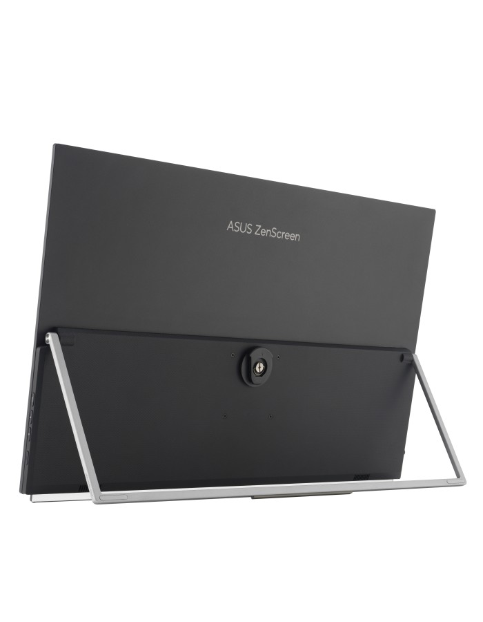 ASUS Monitor Portable ZenScreen 27'' 2K IPS with Desk Clamp/Kickstand Subwoofer USB-C/HDMI MB27ACF