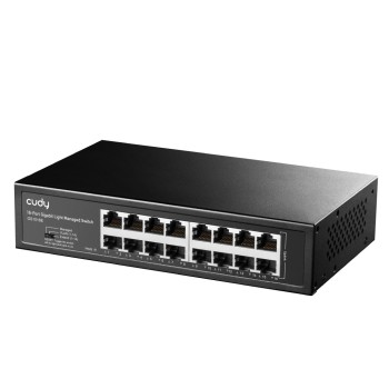 Cudy Switch Gigabit Ethernet Cloud Easy-Managed 16-Port GS1016E Cudy Switch Gigabit Ethernet Cloud Easy-Managed 16-Port GS1016E