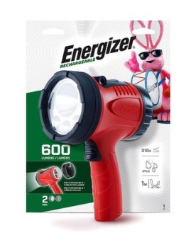 Energizer USB Rechargeable Spotlight Torch Light 600 Lumens IPX4 (USB Charging Cable Included) Energizer USB Rechargeable Spotlight Torch Light 600 Lumens IPX4 (USB Charging Cable Included)