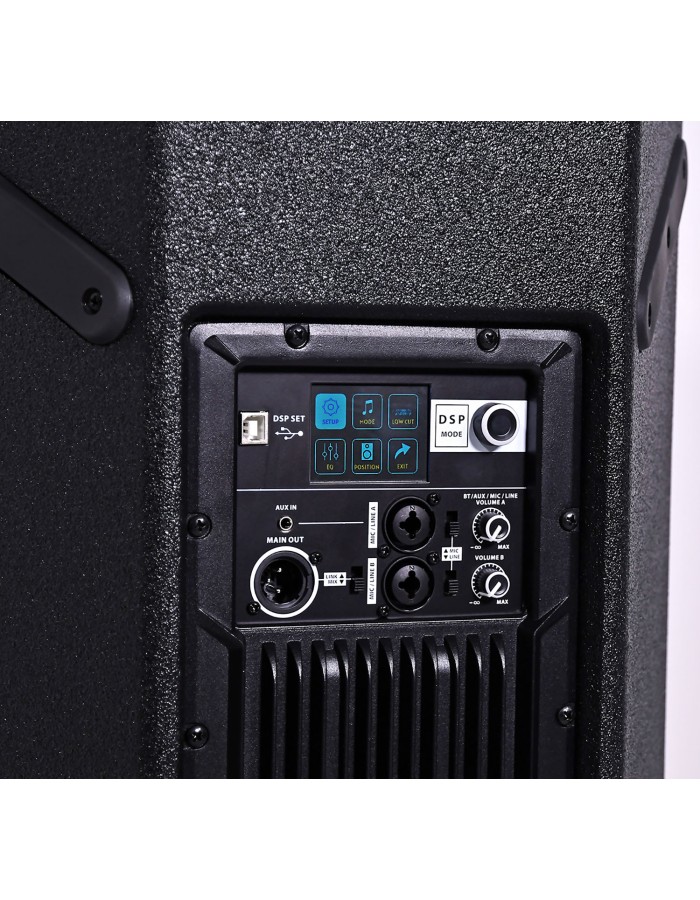 Citronic CORVA-15A 15'' Active Plywood Speaker 1800W with DSP 178.915UK Citronic CORVA-15A 15'' Active Plywood Speaker 1800W with DSP 178.915UK