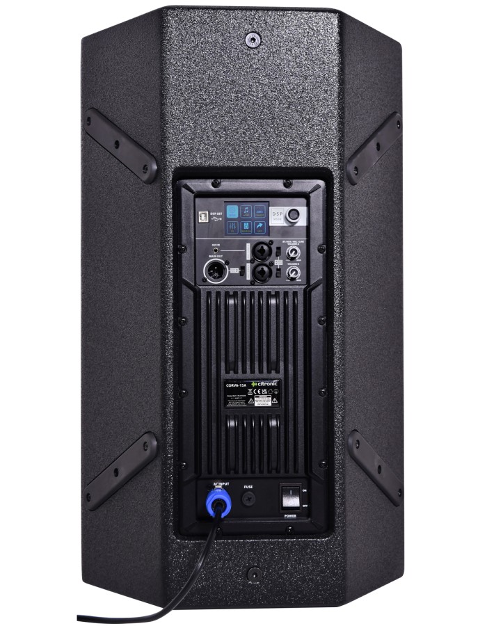 Citronic CORVA-15A 15'' Active Plywood Speaker 1800W with DSP 178.915UK Citronic CORVA-15A 15'' Active Plywood Speaker 1800W with DSP 178.915UK