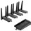 MINIX NEO B14 Wireless Display Adapter HDMI to Quad HDMI Displays 1080p 50m