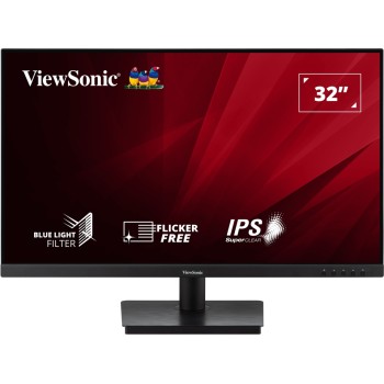 Viewsonic Monitor VA 32" 2K IPS 75Hz HDR10 with Dual HDMI/DisplayPort & Speakers VA3209-2K-MHD