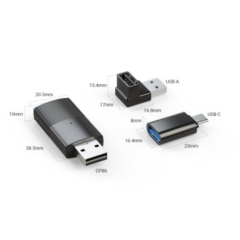 MINIX CAR Wired to Wireless CarPlay USB Dongle CP86