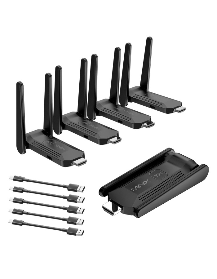 MINIX NEO B14 Wireless Display Adapter HDMI to Quad HDMI Displays 1080p 50m MINIX NEO B14 Wireless Display Adapter HDMI to Quad HDMI Displays 1080p 50m
