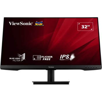 Viewsonic Monitor VA 32" 2K IPS 75Hz HDR10 with Dual HDMI/DisplayPort & Speakers VA3209-2K-MHD
