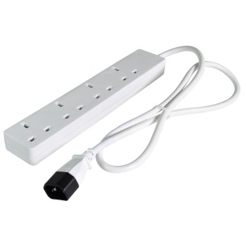 Mercury UPS Extension Cable 4-Gang to IEC 1.0m 430.012UK