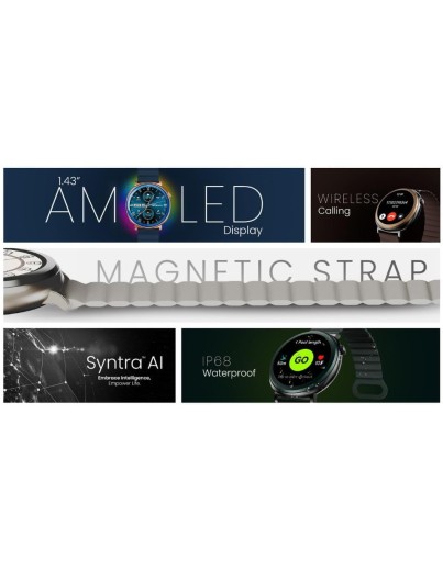 HiFuture Fashion SmartWatch AURORA White/Silver HiFuture Fashion SmartWatch AURORA White/Silver