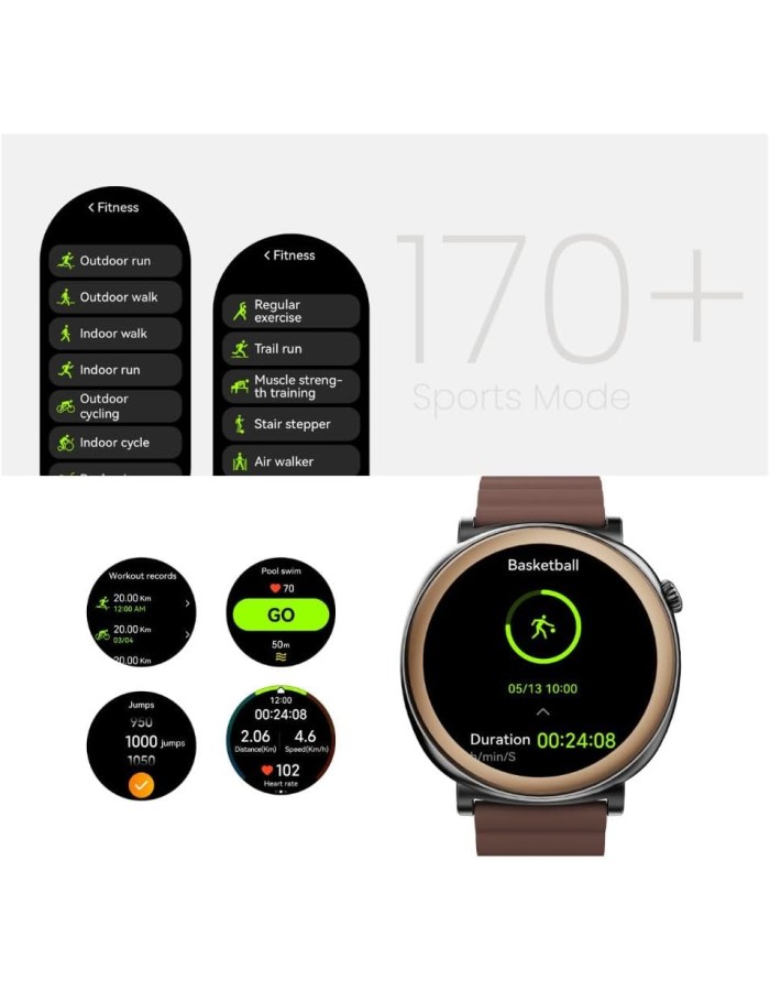 HiFuture Fashion SmartWatch AURORA Green/Black