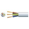 Mercury Mains Power Cable 3-Core 10A 1.0mm 100m White 804.341UK Mercury Mains Power Cable 3-Core 10A 1.0mm 100m White 804.341UK