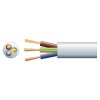 Mercury Mains Power Cable 3-Core 15A 1.5mm 100m White 804.347UK Mercury Mains Power Cable 3-Core 15A 1.5mm 100m White 804.347UK