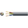 Mercury Mains Power Cable 3-Core 15A 1.5mm 100m Black 804.350UK