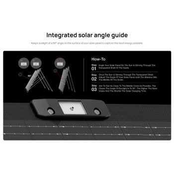 EcoFlow SPP Solar Panel Portable NextGen 160W with Metal Stand