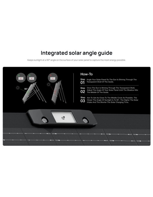EcoFlow SPP Solar Panel Portable NextGen 160W with Metal Stand