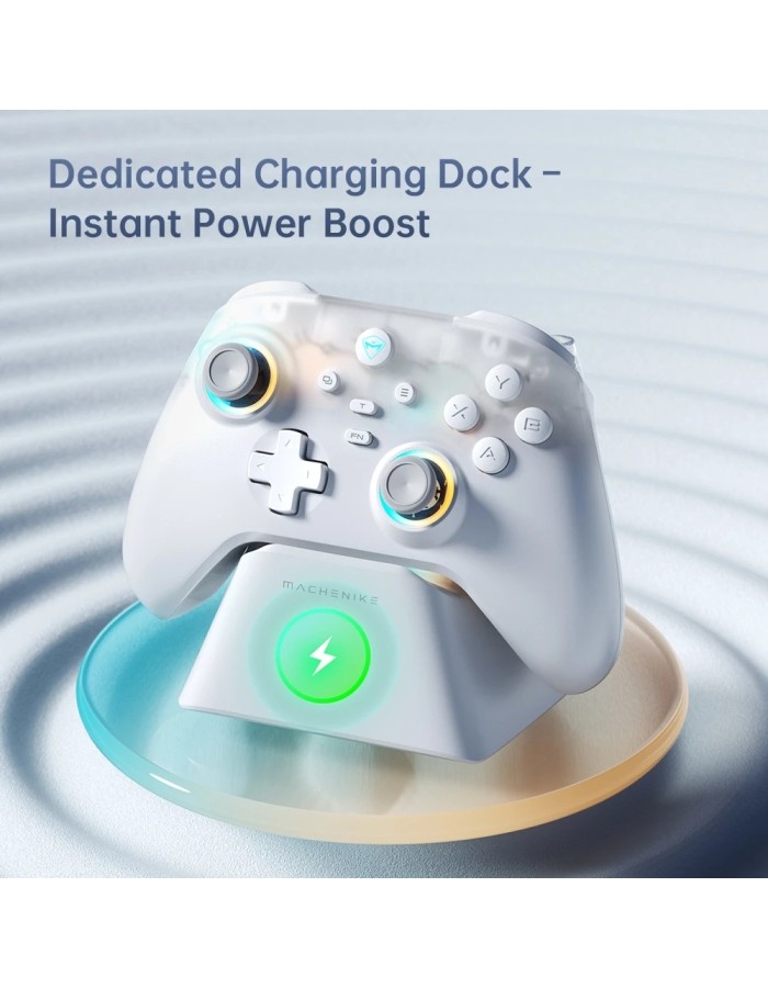 Machenike PC Gamepad G3 V2 Tri-mode 2.4GHz-BT-USB C With Charging Base