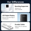 Vention Powerbank 10000mAh 22.5W Built-in USBC+Lighting Black FHOB0 Vention Powerbank 10000mAh 22.5W Built-in USBC+Lighting Black FHOB0