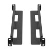 Lanberg Rail Kit Sliding Adjustable 397-680mm for 19" Rack Cabinet 90kg Black