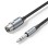 Vention AUDIO 6.3mm to XLR M-F Cable Braided-Metal 5.0m BKGHJ