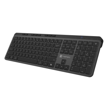 Natec MEDUSA Slim Wireless Keyboard BT & 2.4GHz X-SCISSORS Keys Natec MEDUSA Slim Wireless Keyboard BT & 2.4GHz X-SCISSORS Keys