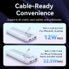 Vention Powerbank 10000mAh 22.5W Built-in USBC+Lighting Black FHOB0 Vention Powerbank 10000mAh 22.5W Built-in USBC+Lighting Black FHOB0