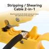 Vention Coaxial Cable Stripper Tool KEBY0 Yellow