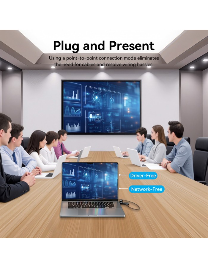 Vention ADKB0 Wireless 5GHz HDMI Transmitter & Receiver Kit 1080p up to 50m
