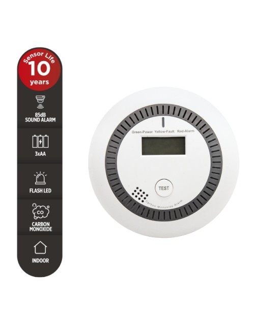 GBC iSnatch Carbon Monoxide Detector with Display