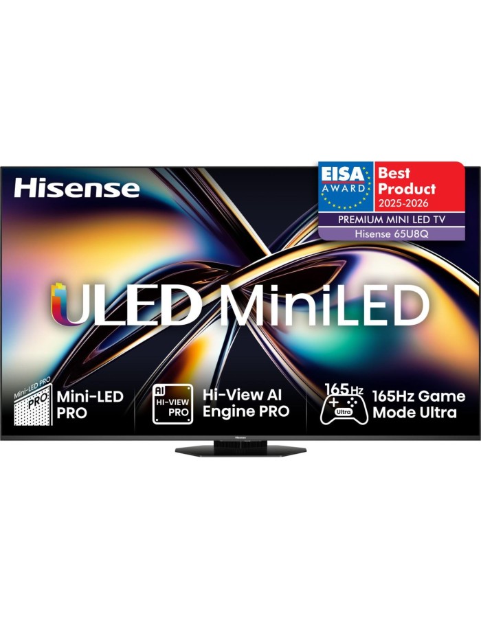 Hisense 65U8Q 65'' 4K Smart QLED MINI LED 120hz Gaming TV