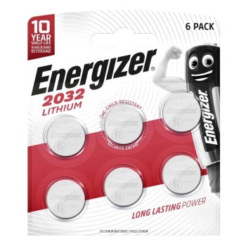Energizer CR2032 Lithium Batteries (6pcs)
