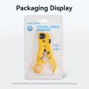 Vention Coaxial Cable Stripper Tool KEBY0 Yellow