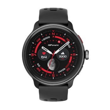 HiFuture VELA Adventure GPS SmartWatch with AMOLED Black