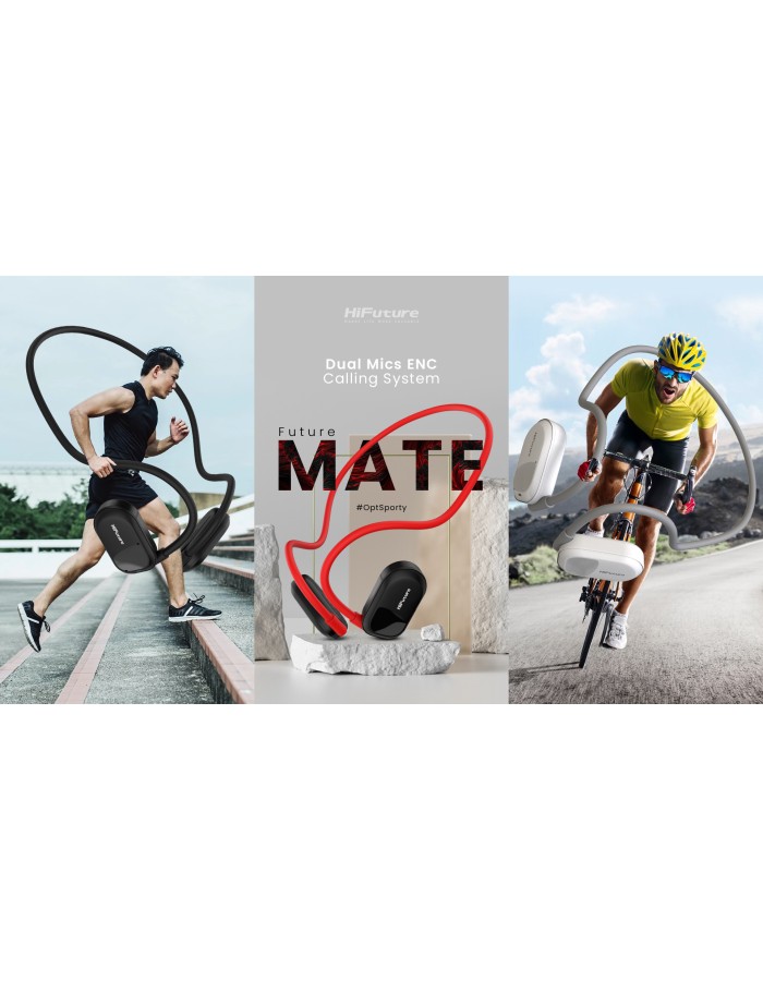 HiFuture Headphones Open Ear FutureMate Black