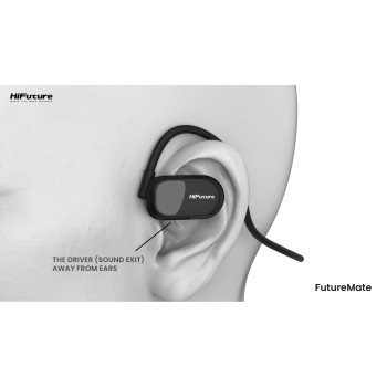 HiFuture Headphones Open Ear FutureMate Grey-White HiFuture Headphones Open Ear FutureMate Grey-White