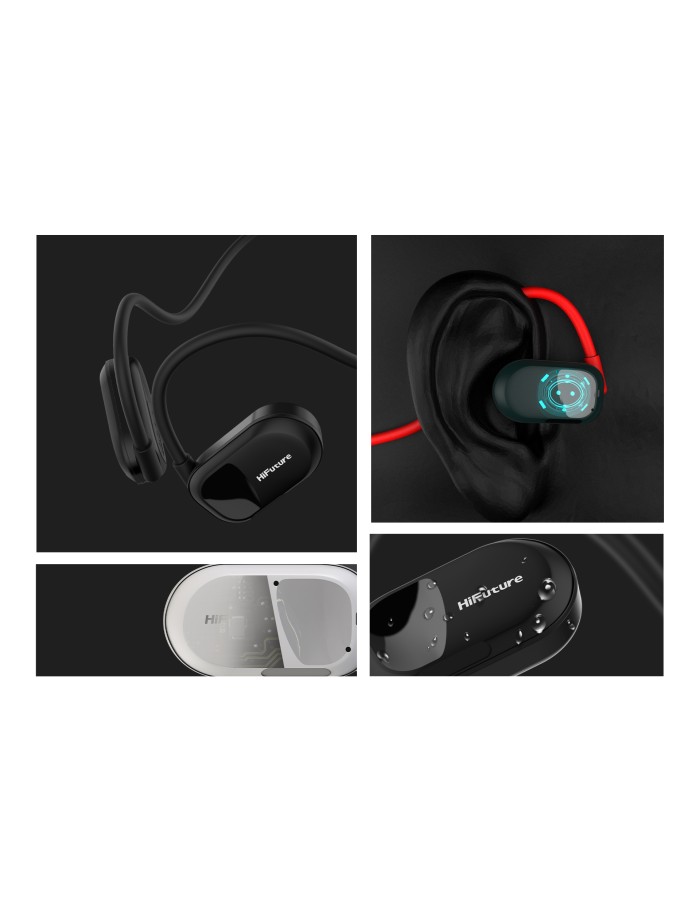 HiFuture Headphones Open Ear FutureMate Grey-White HiFuture Headphones Open Ear FutureMate Grey-White