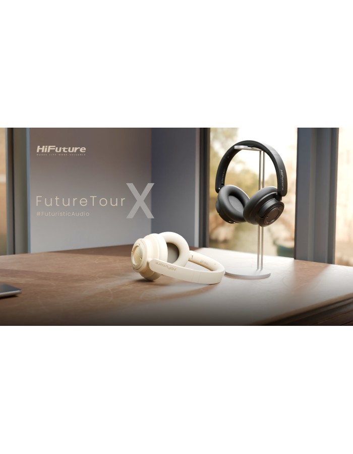 HiFuture Headphones Over Ear FUTURE TOUR X Black