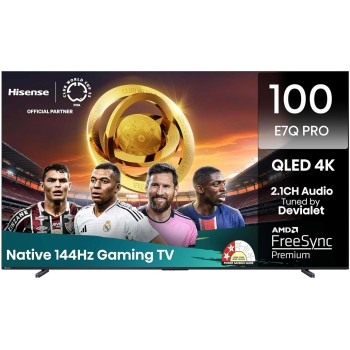Hisense 100E7Q PRO 100'' 4K Smart QLED 120hz TV