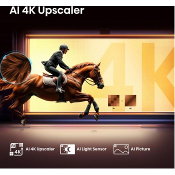 Hisense 50E7Q 50''  4K QLED TV Smart