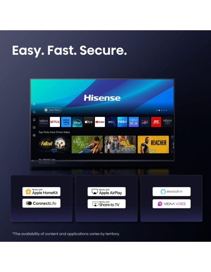 Hisense 50E7Q 50''  4K QLED TV Smart
