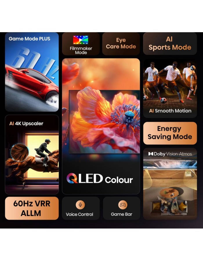 Hisense 50E7Q 50''  4K QLED TV Smart