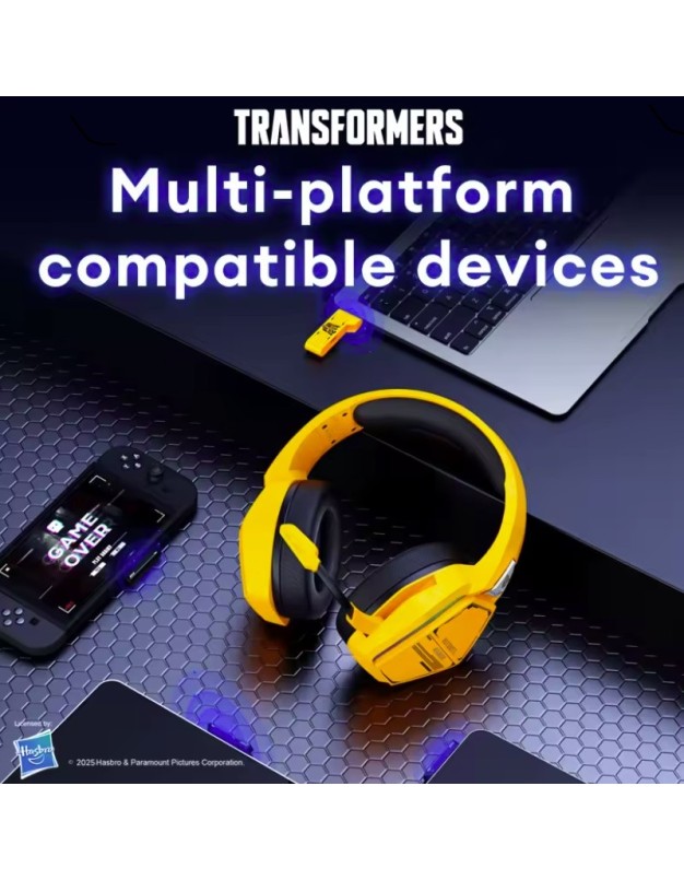 Transformers Wireless Gaming Headset TF-G10 Transformers Wireless Gaming Headset TF-G10