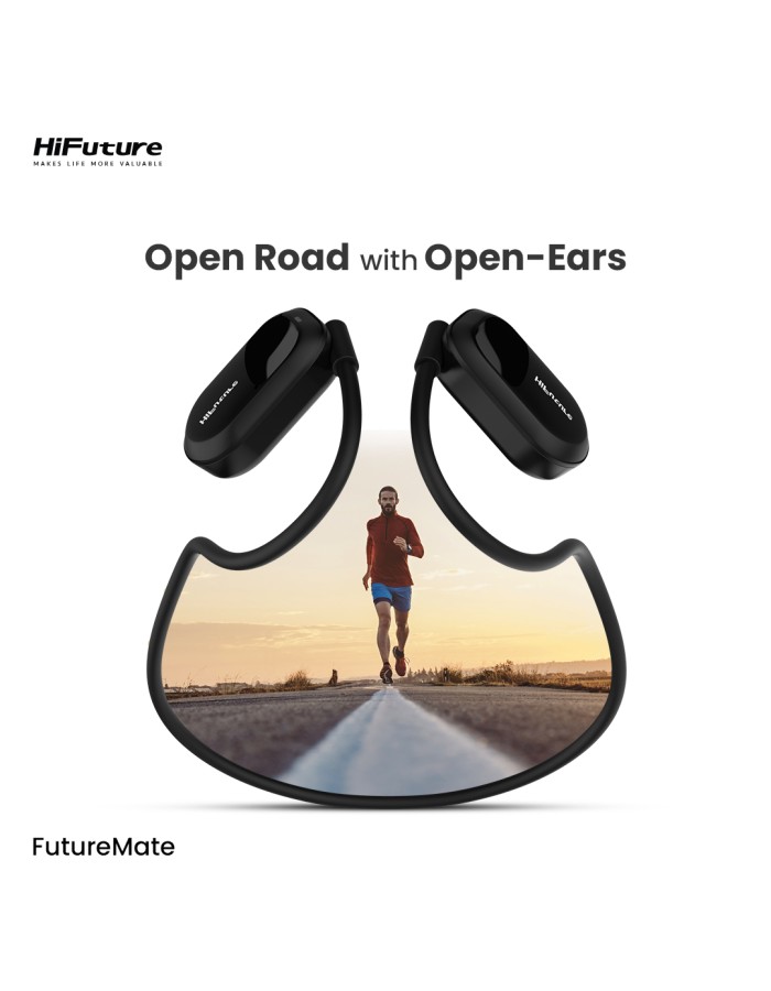 HiFuture Headphones Open Ear FutureMate Grey-White HiFuture Headphones Open Ear FutureMate Grey-White