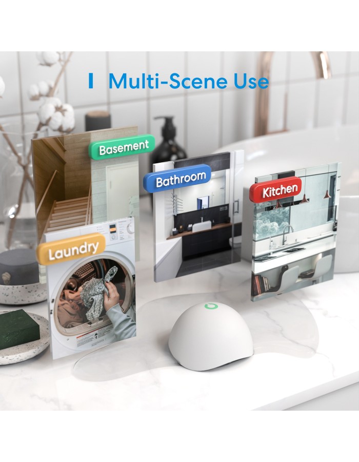 Meross Homekit Smart Water Leak Sensor MS400HK-UK Meross Homekit Smart Water Leak Sensor MS400HK-UK